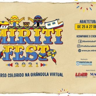 Estação das Docas recebe a 17ª edição do MiritiFest, que ocorre em formato presencial e virtual