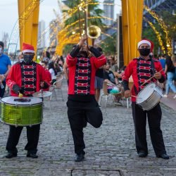 Natal da Estação terá Fanfarra e banda dos bombeiros, neste final de semana