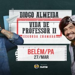 Estação das Docas terá show do humorista Diogo Almeida, domingo (27)