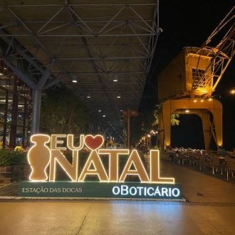 Estação das Docas recebe ação de Natal