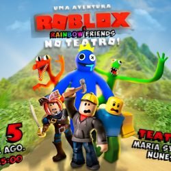 Show do Roblox na Estação das Docas no dia 15 de agosto