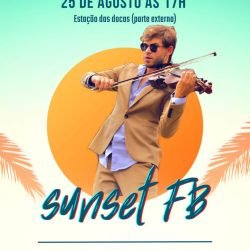 Felipe Bruno leva show de violino à Orla da Estação nesta sexta (25)