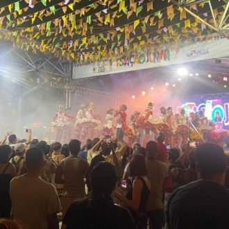‘Estação Junina’ inicia segunda semana de programação com grupo folclórico, pássaro e quadrilha