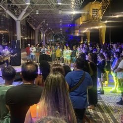 Atrações do ‘Rock na Orla’ animam o público na Estação das Docas