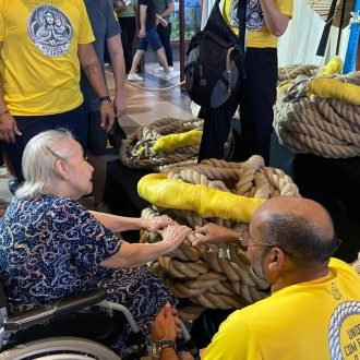 Corda Oficial do Círio 2024 está em exposição na Estação das Docas até o dia 12 de outubro