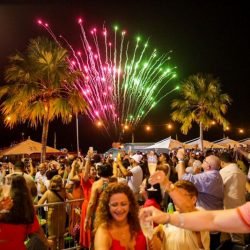 40 mil pessoas dão boas-vindas a 2025 com muita alegria na Orla da Estação das Docas