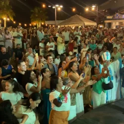 Réveillon da Estação das Docas diverte público com 9 horas de música em Belém